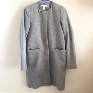 H & M Gray coat size 2